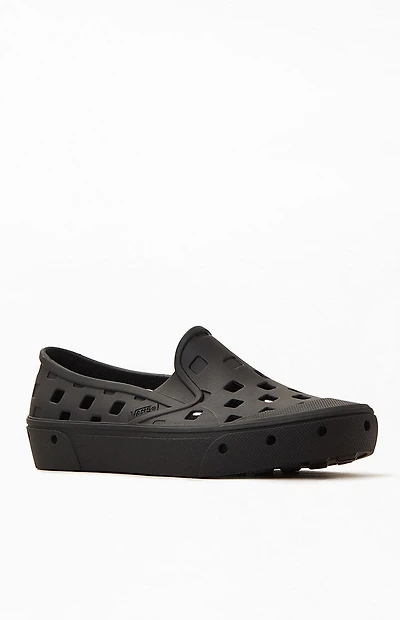 Vans Black U Trek Slip-On Shoes