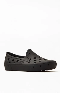 Vans Black U Trek Slip-On Shoes