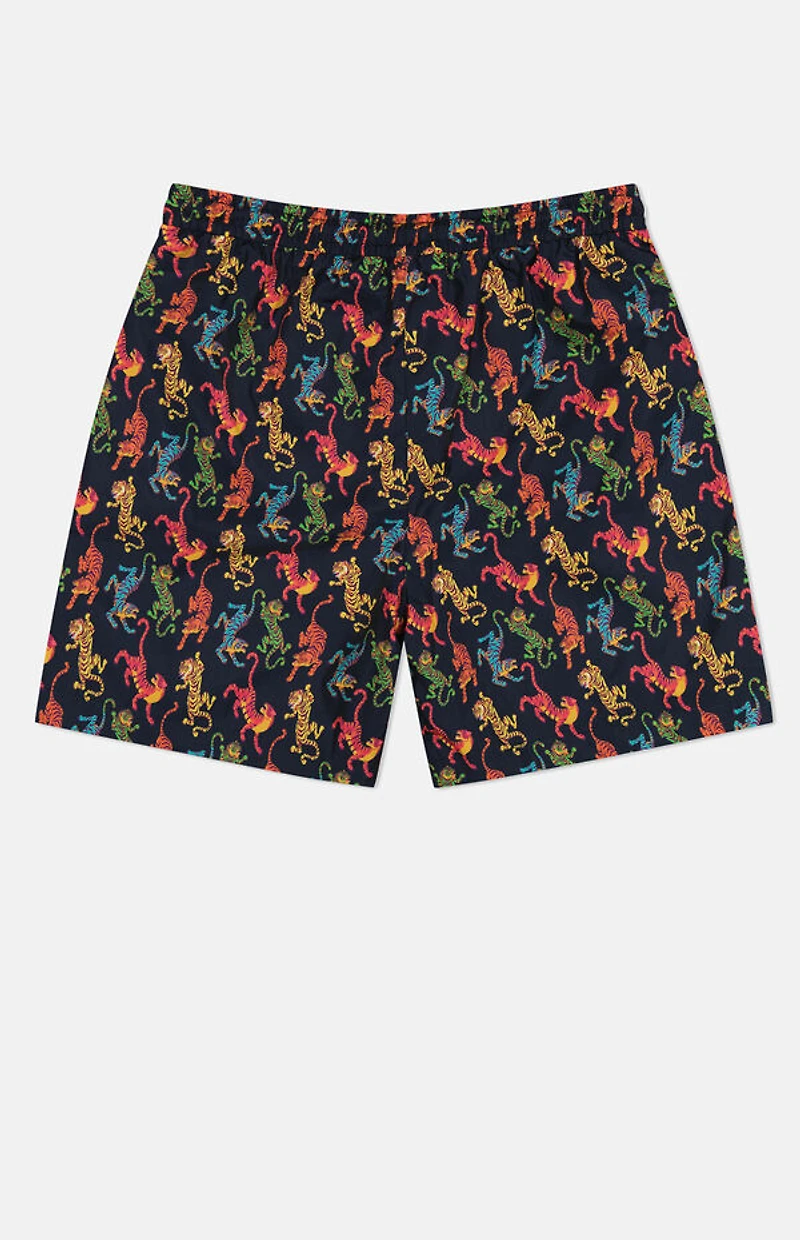 WeSC America Inc Zack Tiger AOP 5" Swim Trunks