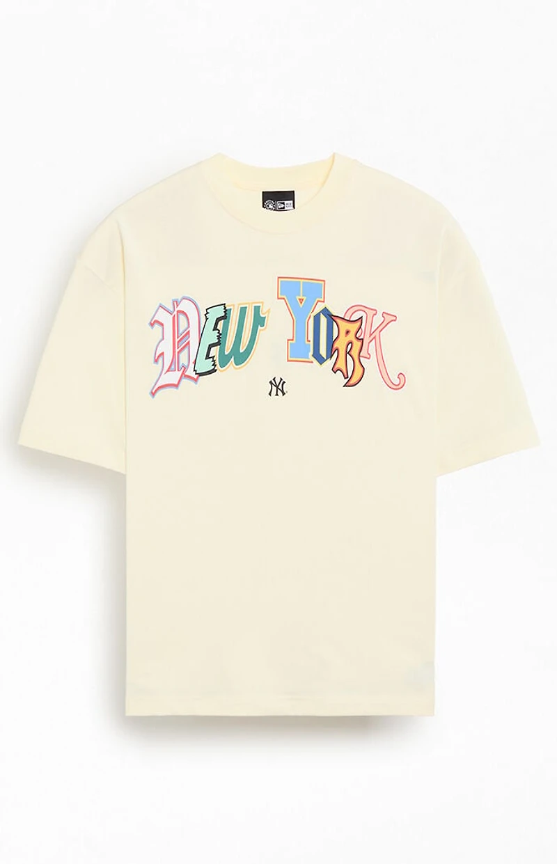 New Era NY Yankees Multi Logo T-Shirt