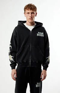 RODMAN BRAND Metal Angel Full Zip Hoodie