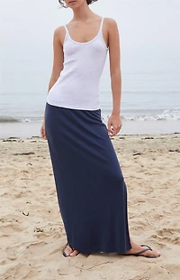 John Galt Light Gray Beyonca Tank Top