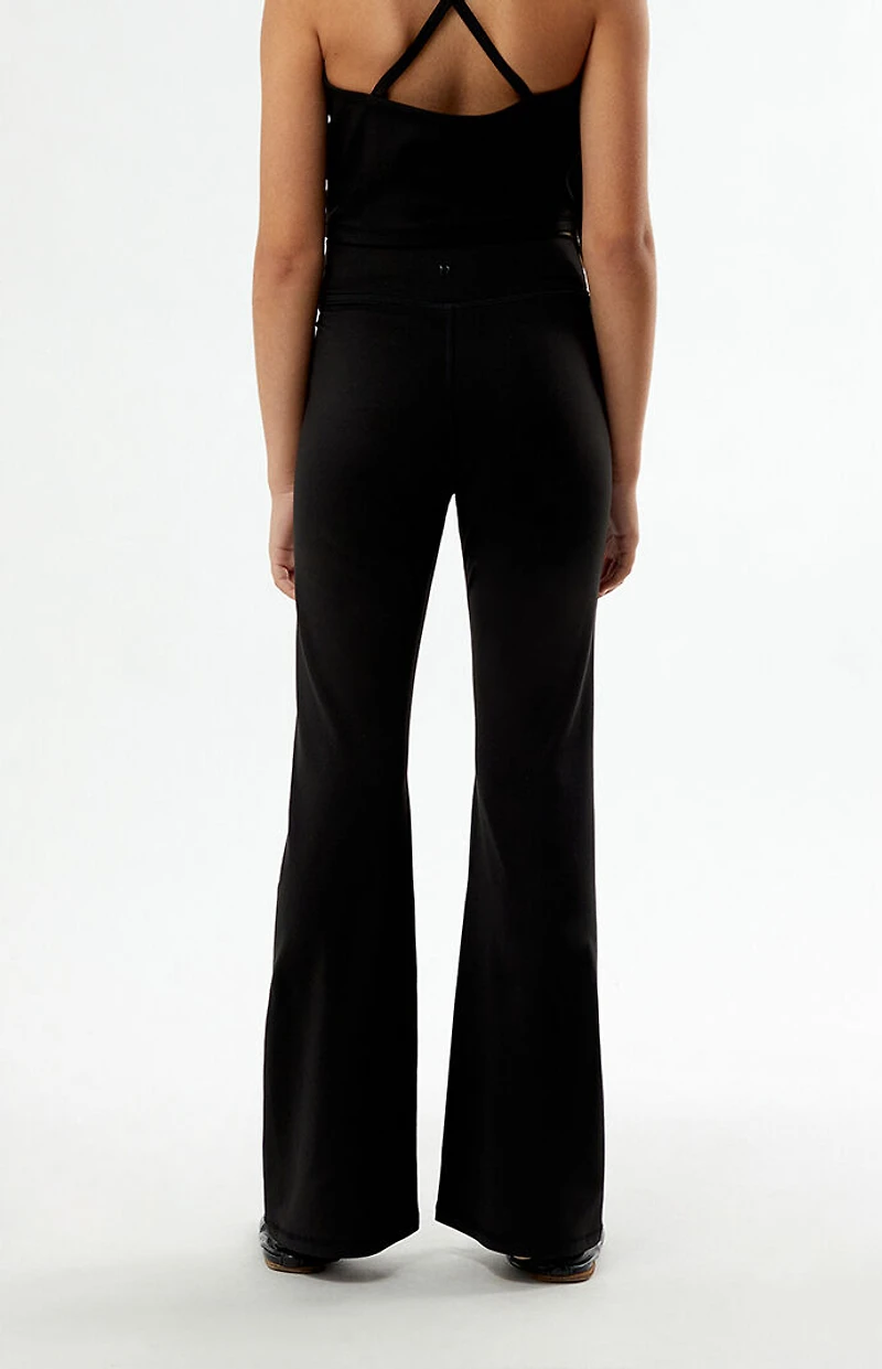 PAC 1980 Kids WHISPER Active Crossover Flare Yoga Pants