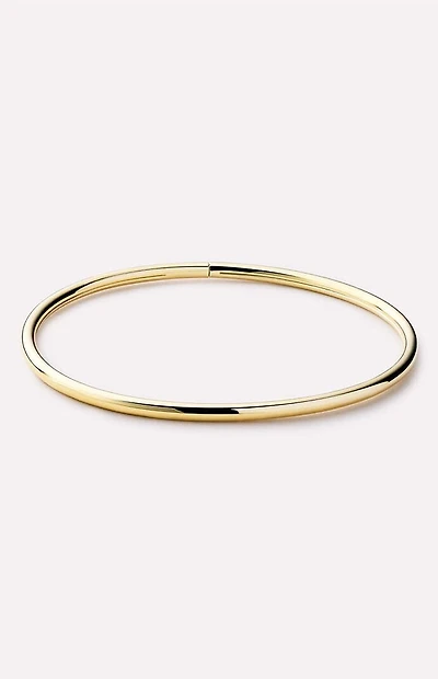 Ana Luisa Carter 3mm Gold Bangle Bracelet