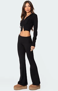 Edikted Desiree Knitted Hooded Cardigan