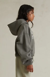 Fear of God ESSENTIALS Kids Moss '90s Fit Fleece Hoodie