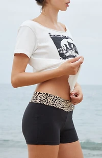 John Galt Leopard Madelyn Shorts