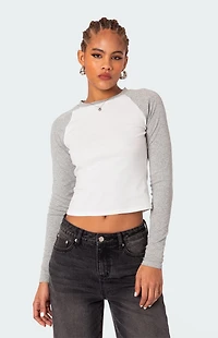 Edikted Raya Long Sleeve T-Shirt