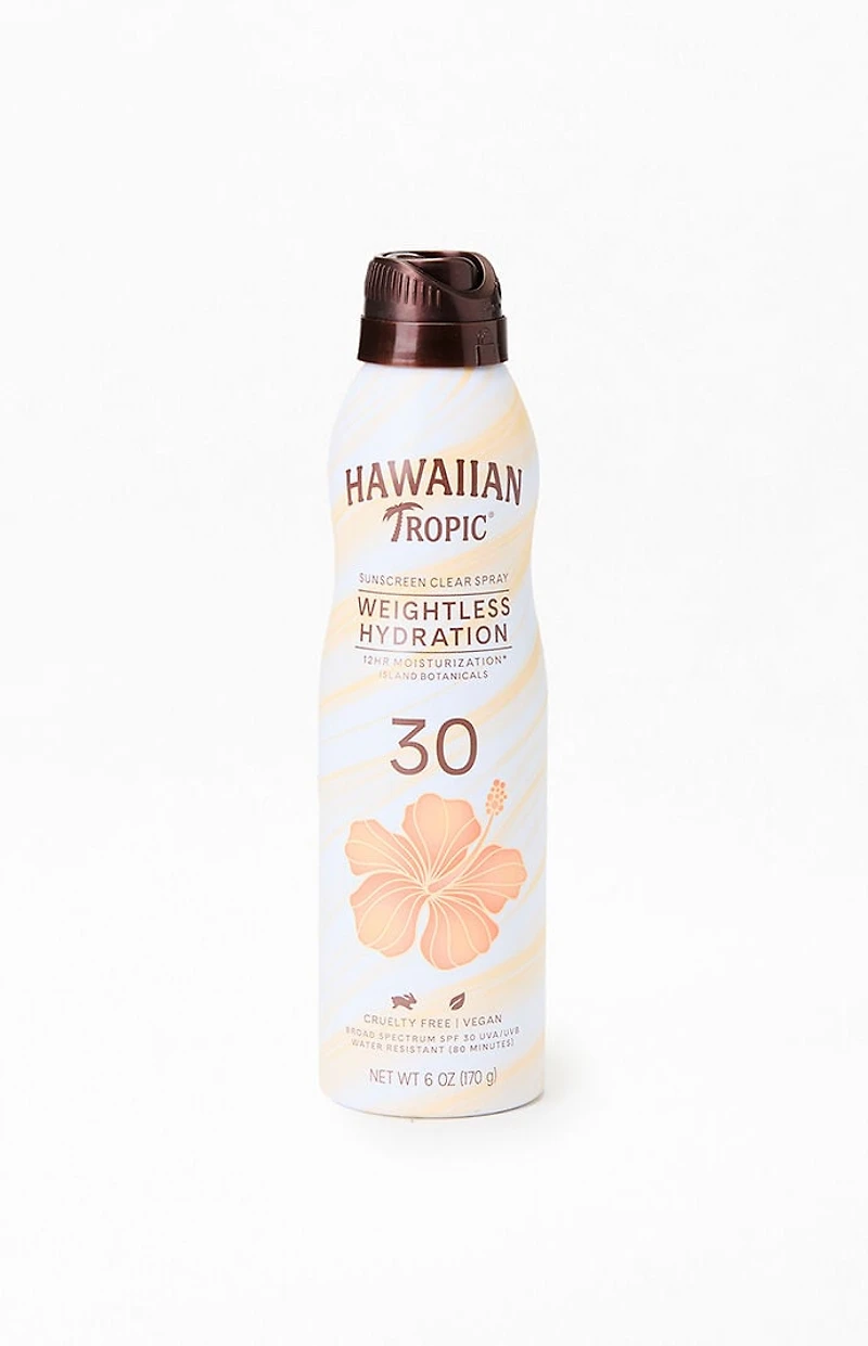 Hawaiian Tropic Weightless Hydration Clear Spray SPF 30