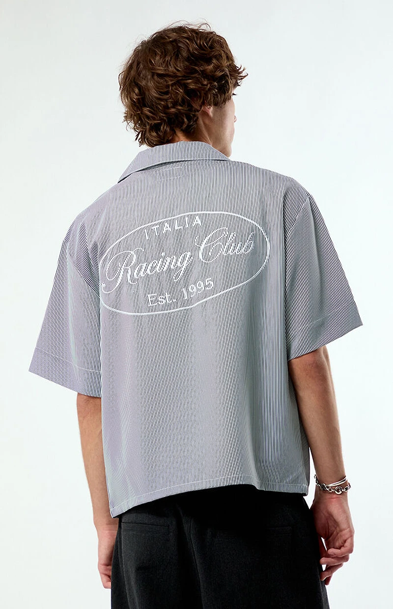 Pacsun Racing Club Plaid Short Sleeve Shirt