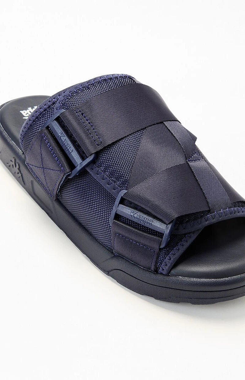 Kappa Navy Authentic Bastian 1 Slide Sandals