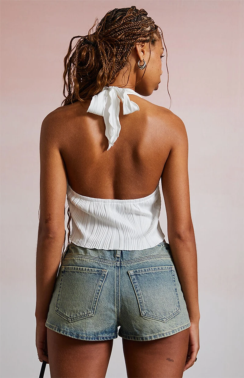 Third Charm Micah Fly Away Halter Top