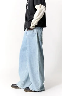 Pacsun Ryder Ultra Baggy Jeans Light Blue