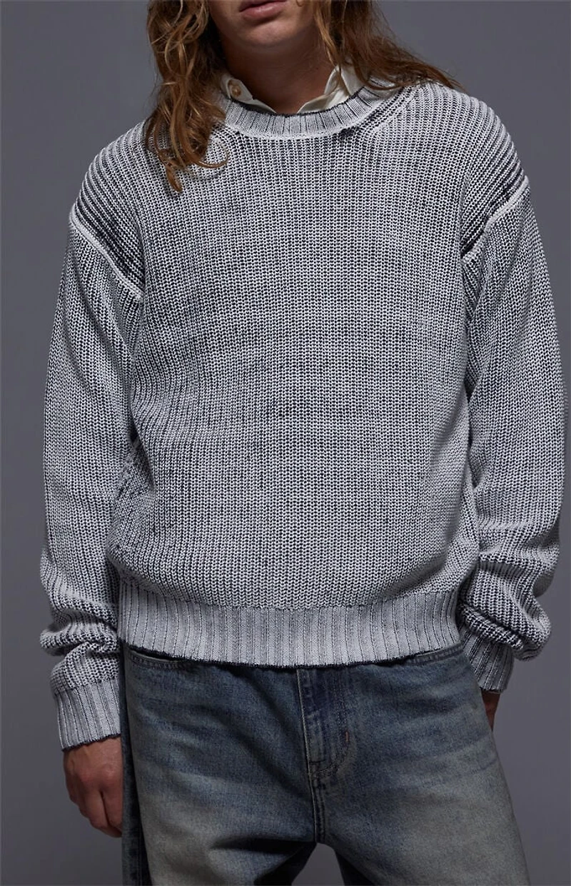 FIELD OF STUDY by Pacsun Sprayed Crew Neck Sweater