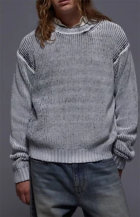FIELD OF STUDY by Pacsun Sprayed Crew Neck Sweater