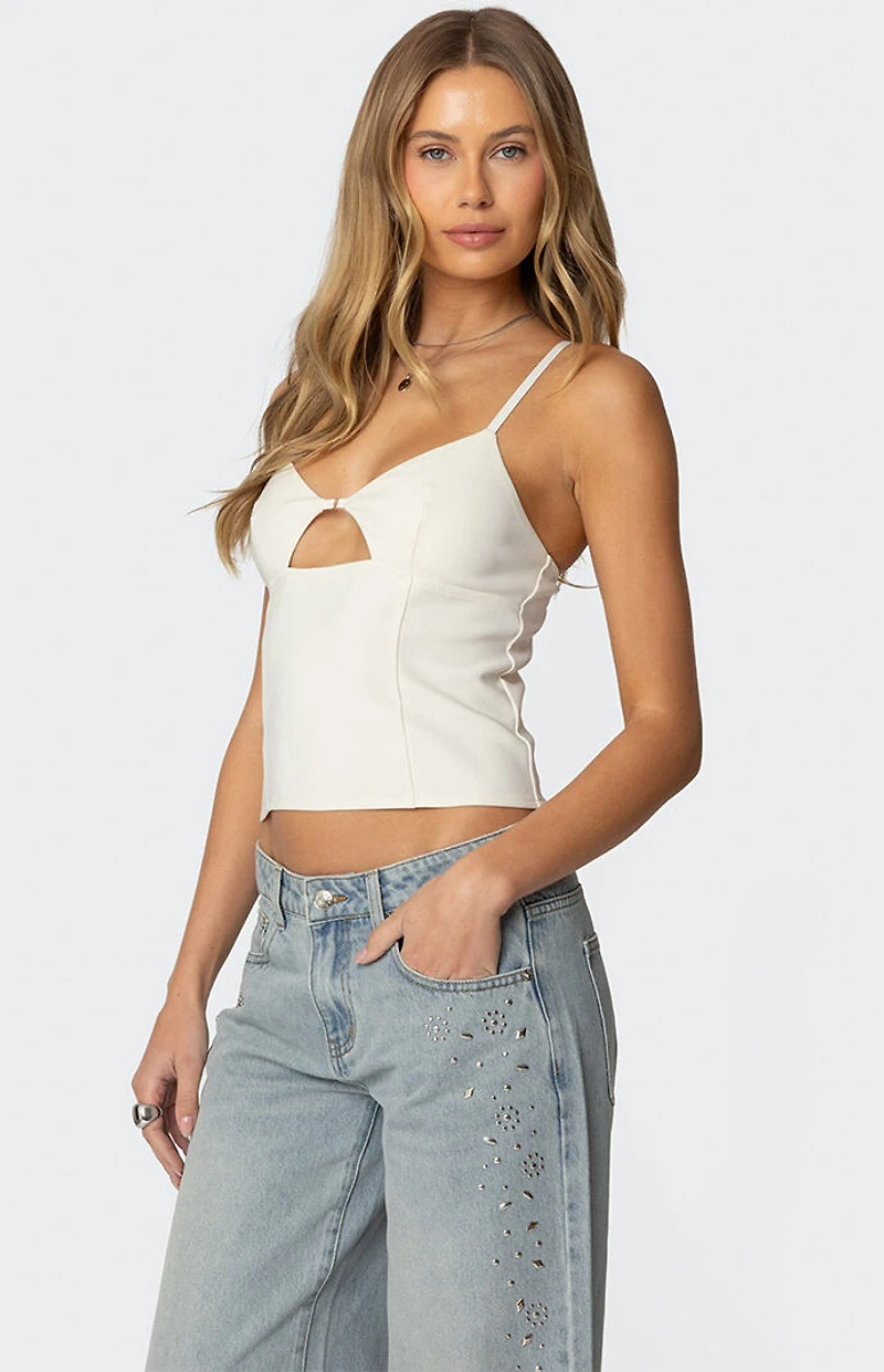 Edikted Liana Cut Out Tank Top