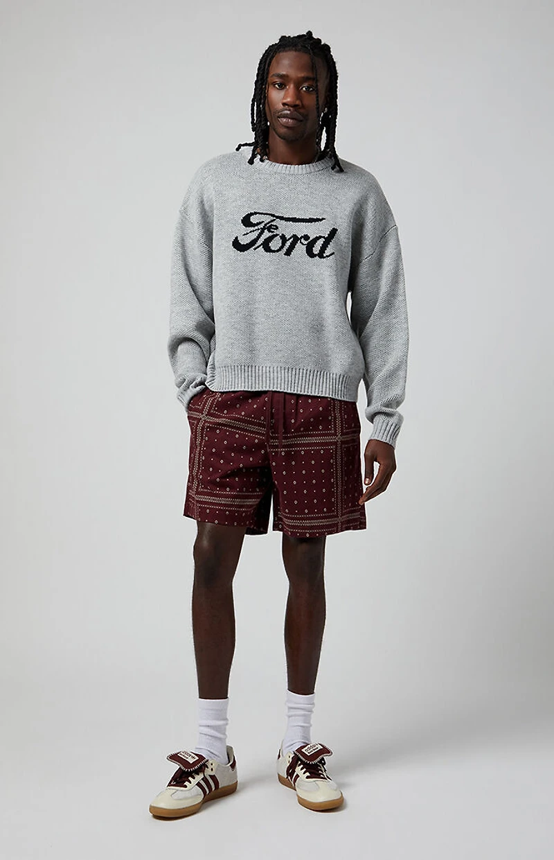 Pacsun Bandana Printed Volley Shorts