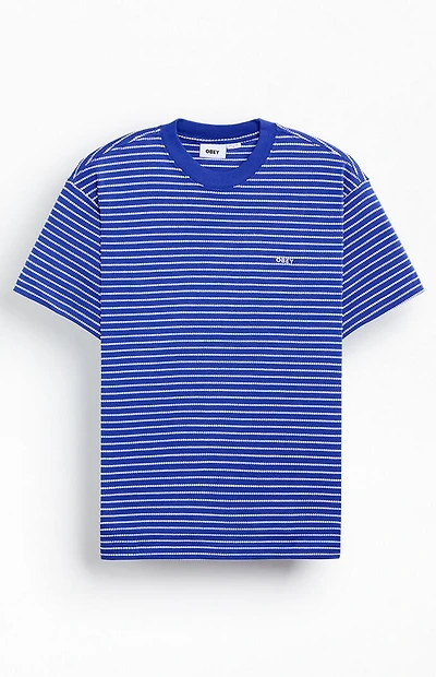 Obey Edwin Striped Short Sleeve T-Shirt