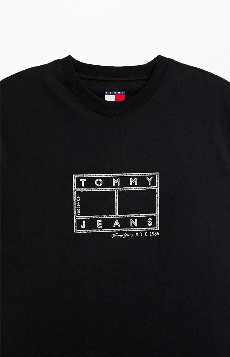 Tommy Jeans Center Flag Logo T-Shirt