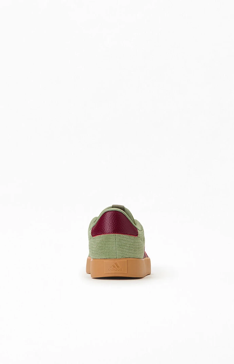 adidas Green Corduroy VL Court 3.0 Shoes