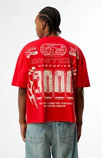 Pacsun Ignition Overdrive Cropped Boxy T-Shirt