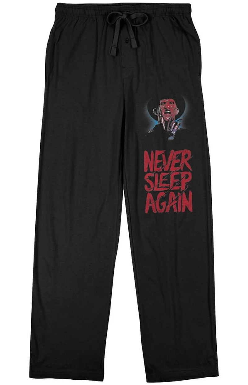Nightmare on Elm Street Never Sleep Again Pajama Pants