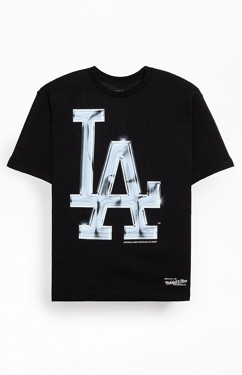 Mitchell & Ness Dodgers Liquid Chrome T-Shirt