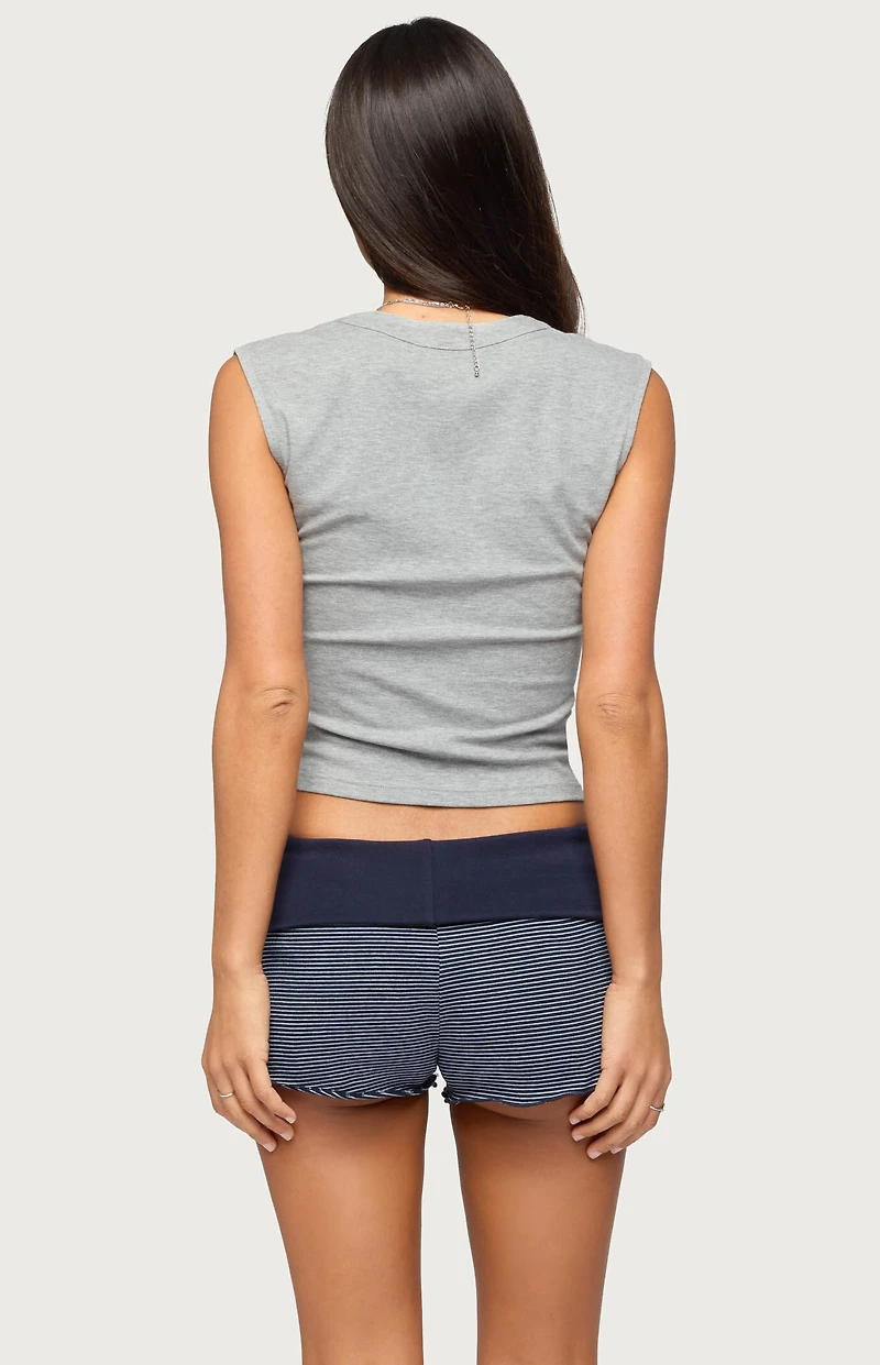Edikted Balentina V Neck Tank Top