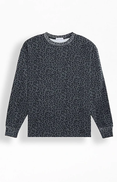 JOKES ON YOU Staff Leopard Long Sleeve T-Shirt