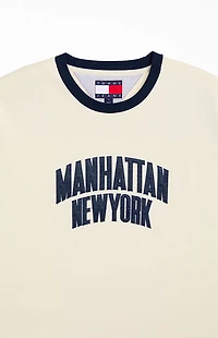 Tommy Jeans Manhattan New York Varsity Ringer T-Shirt