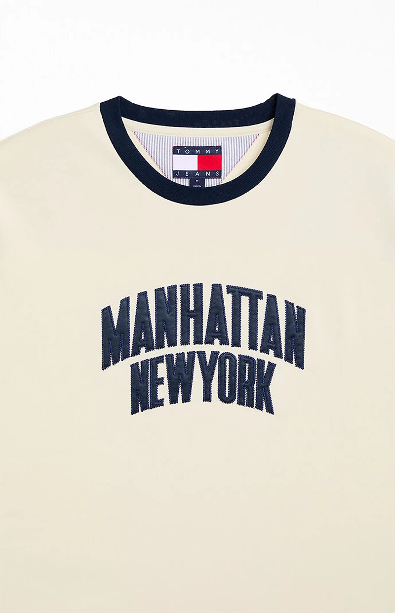 Tommy Jeans Manhattan New York Varsity Ringer T-Shirt