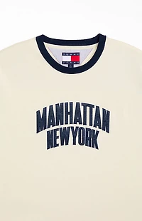 Tommy Jeans Manhattan New York Varsity Ringer T-Shirt
