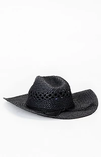 Pacsun Straw Heart Cowboy Hat