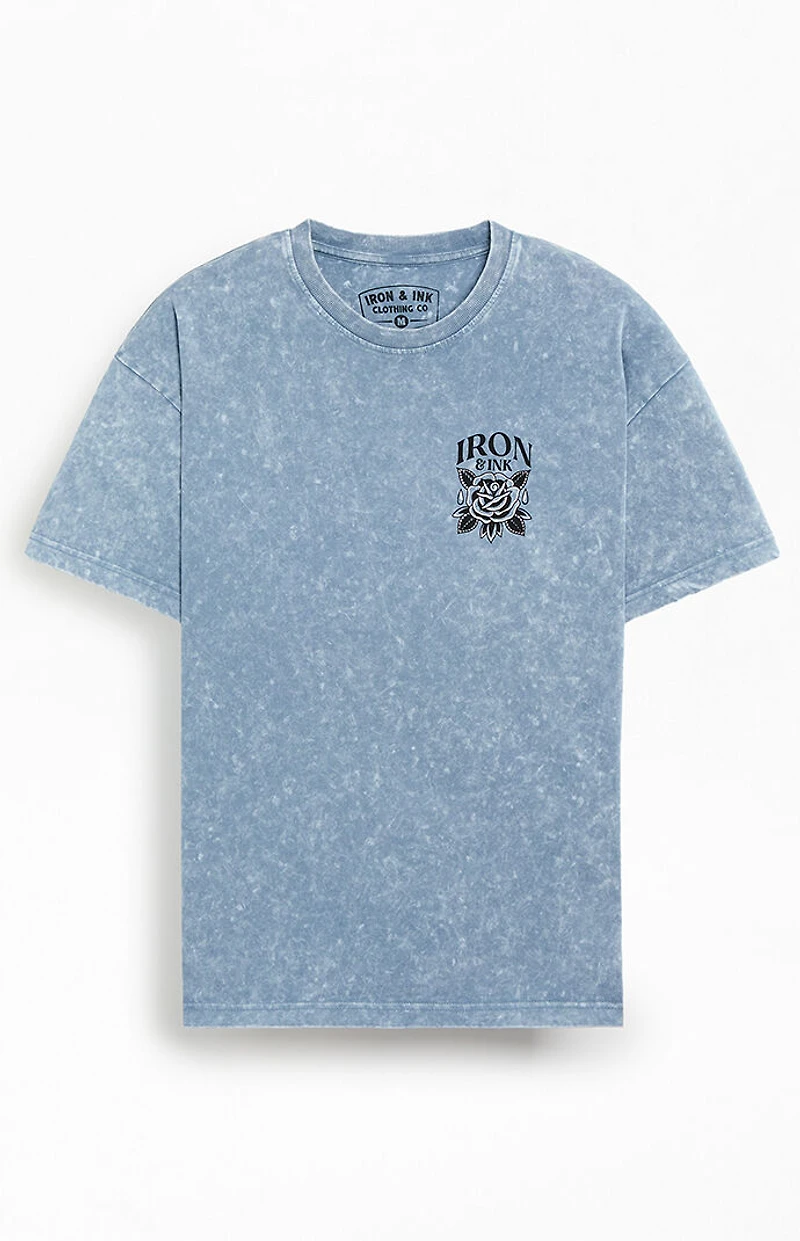 Iron & Ink Tatted Angel Boxy Oversized T-Shirt