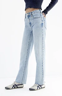 Pacsun Stretch Medium Indigo '90s Straight Leg Jeans