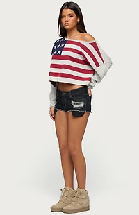 Edikted USA Off Shoulder Sweater
