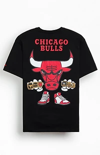 New Era Chicago Bulls Rings Cartoon T-Shirt