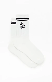 Pacsun Cherry 8 Ball Crew Socks