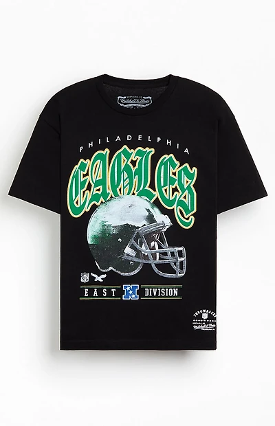 Mitchell & Ness Philadelphia Eagles Helmet T-Shirt