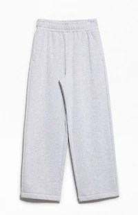 Pacsun Kids Heather Grey Ultra Baggy Sweatpants