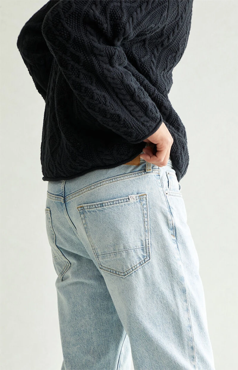 Pacsun Cade Straight Jeans Light Indigo