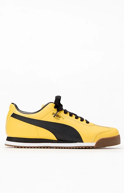 Puma Yellow Roma 24 Standard Sneakers