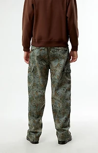 Guess Jeans Twill Camo Cargo Pants