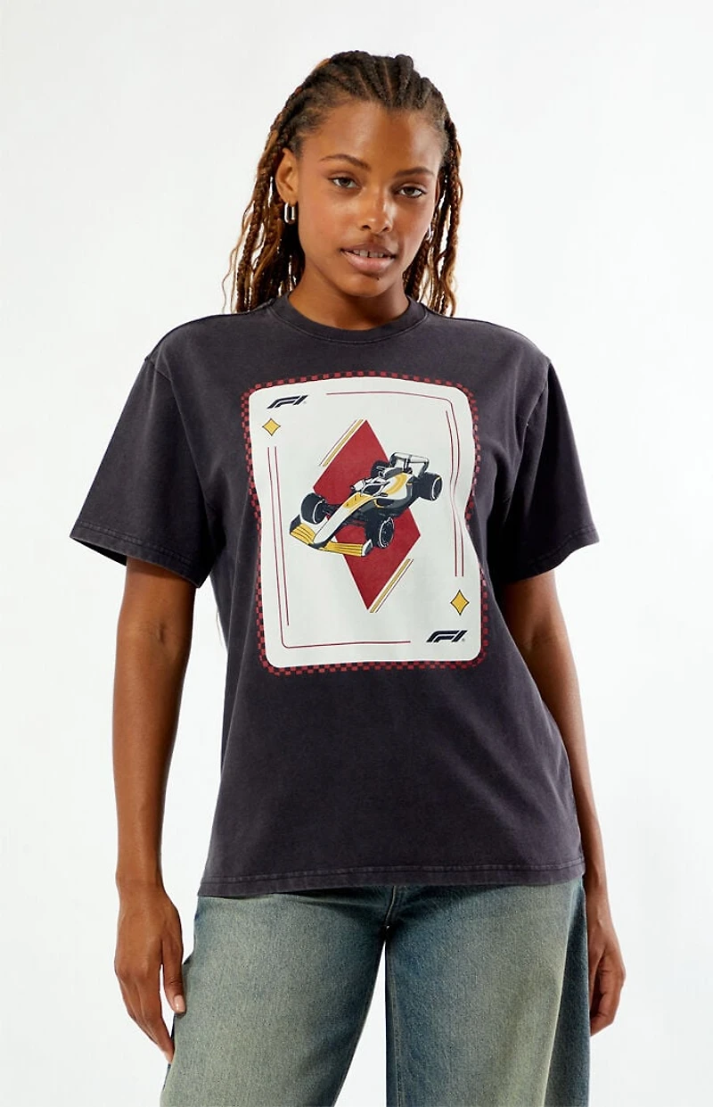 Formula 1 x Pacsun Las Vegas Diamond Boxy T-Shirt