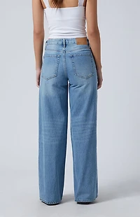 Pacsun Jessie High Waisted Baggy Jeans Medium Indigo