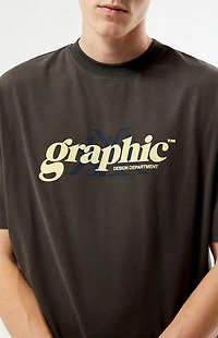 Pacsun Graphic Cropped Boxy T-Shirt