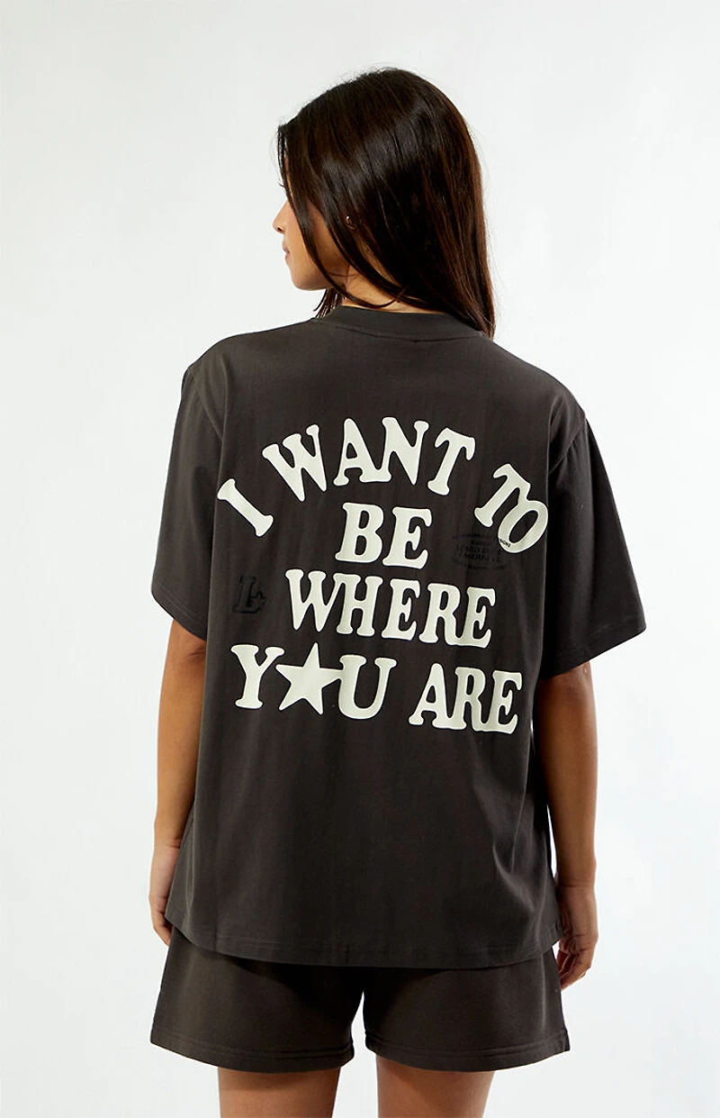 LONELY GHOST x Merrell Be Where You Are Oversized T-Shirt