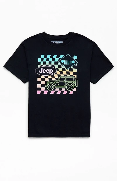 Kids Jeep Checkerboard T-Shirt