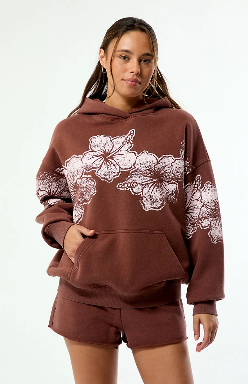 Pacsun Hibiscus Hoodie