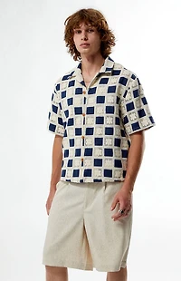 FIELD OF STUDY by Pacsun Checkered Yucca Camp Shirt